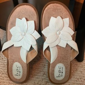 White BOC by Born sandals size 9